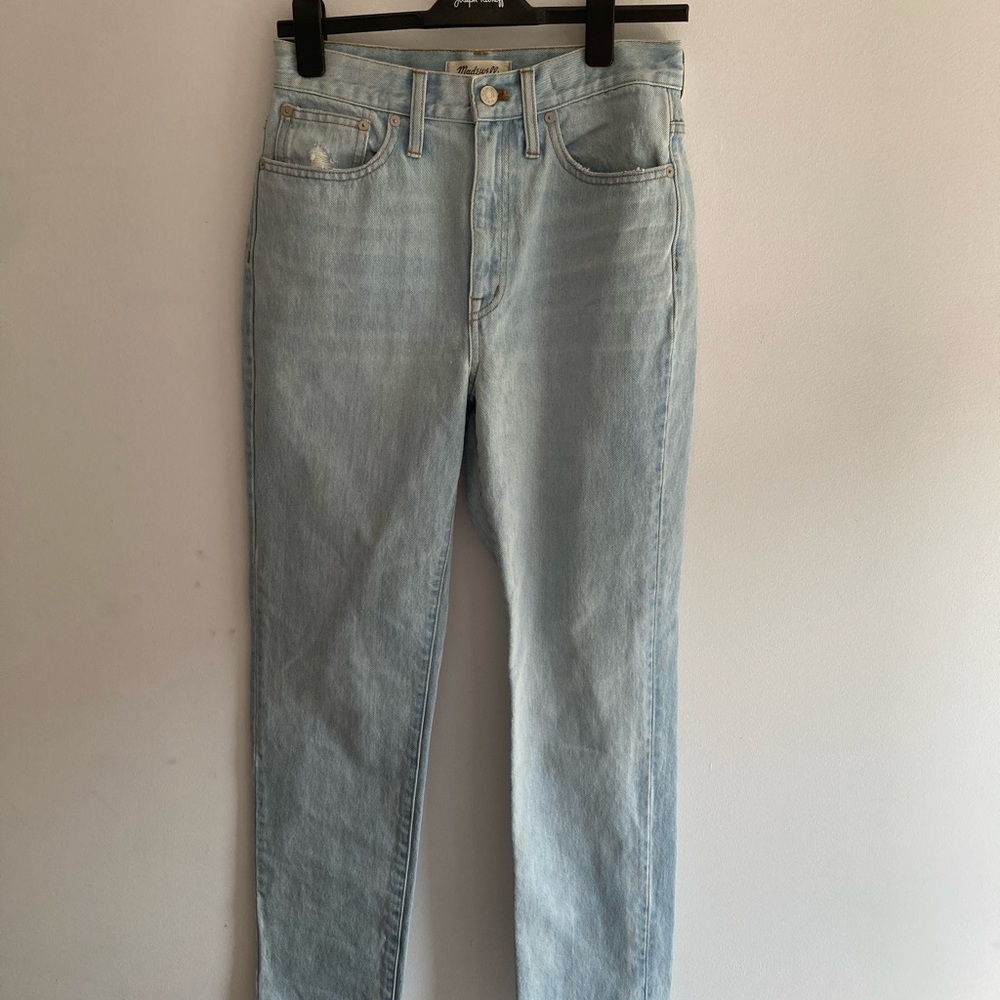 Madewell Women’s  Straight Jeans in Light Blue